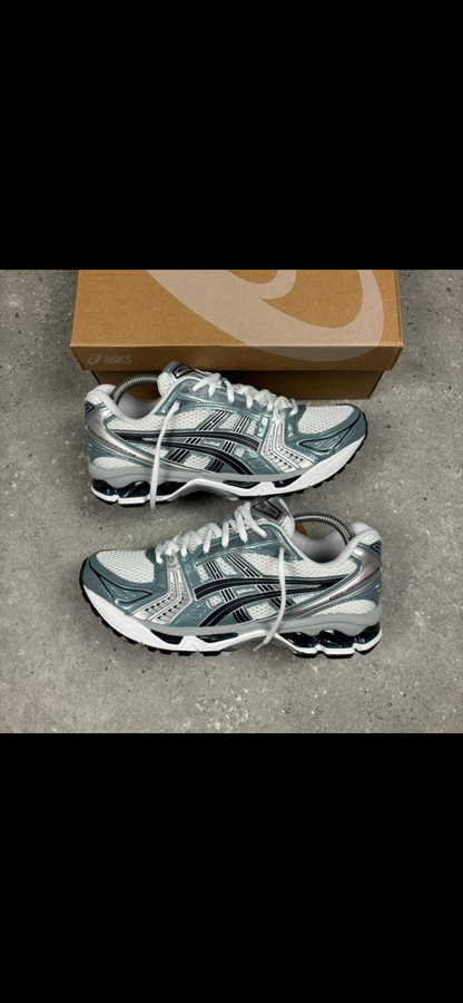 ASICS GEL KAYANO 14 WHITE FJORD GREY